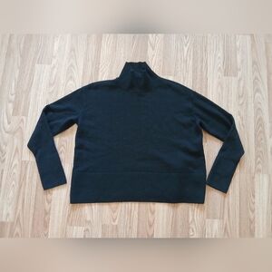 Everlane Women's Black Turtleneck Cashmere Sweater